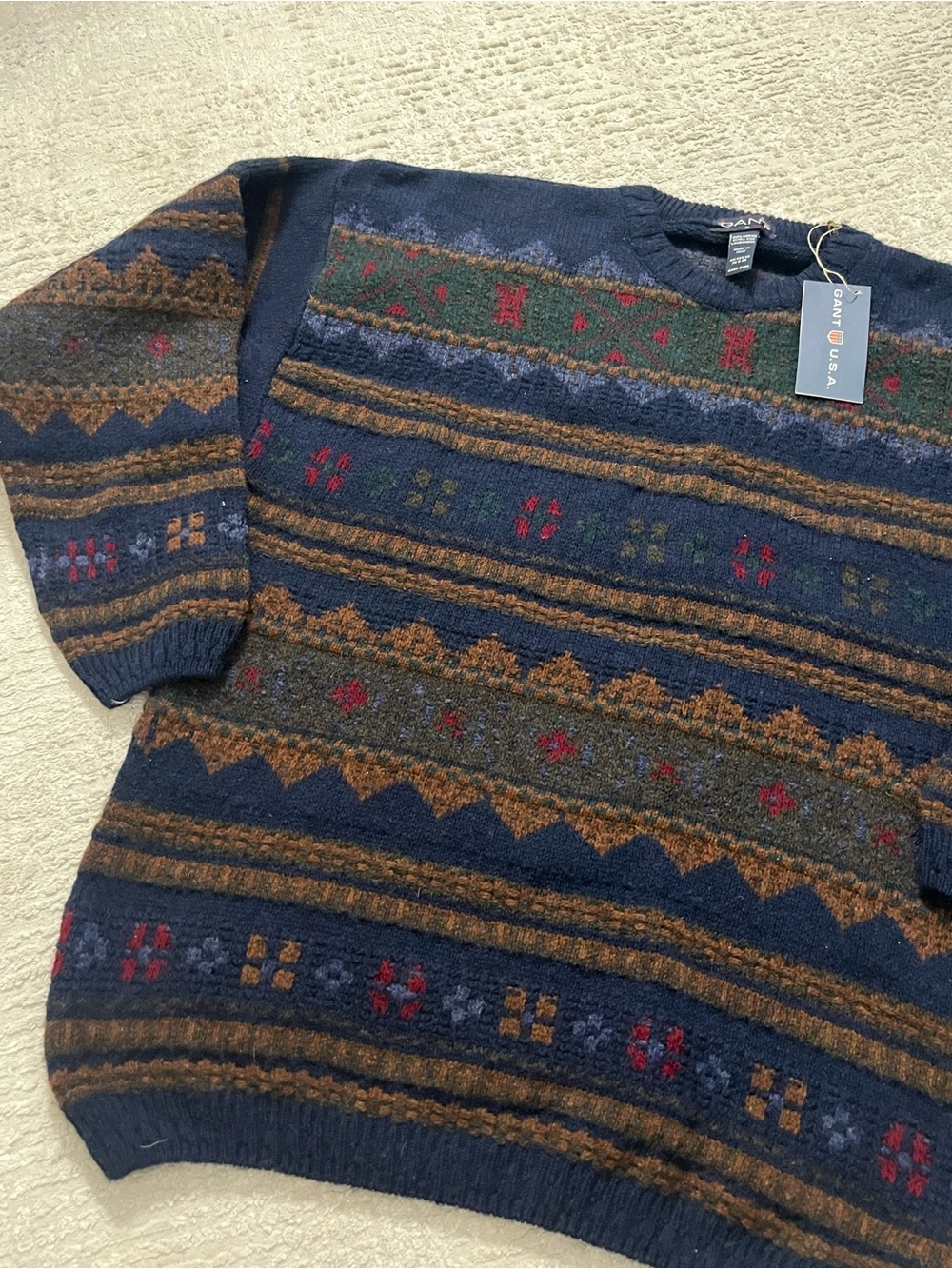 Vintage Gant Merino Wool Sweater